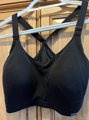 Lightweight By Victoria Secret Sports Bra Black 38DD • $19