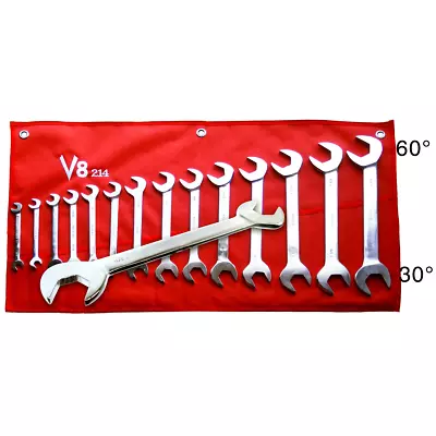 V8 Tools 214 14-Piece Angle Head Wrench Set 3/8  - 1-1/4  • $90.99