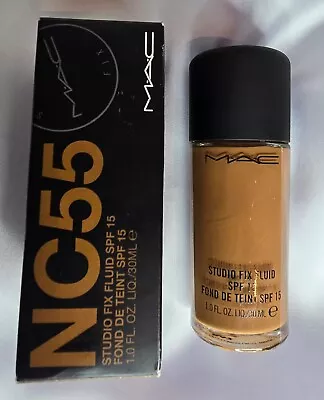 Mac Studio Fix Fluid Foundation Nc 55 • £20.10