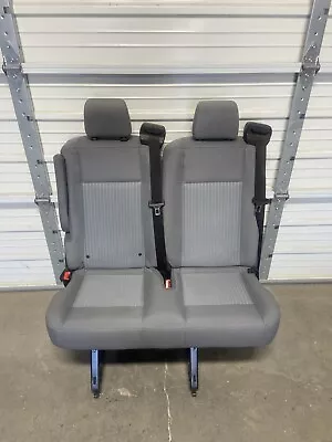 2015-2023 Ford Transit OEM Seat GRAY Cloth; 36  Dual Passenger • $549.99