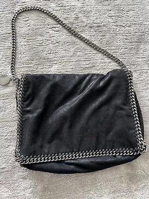 Falabella Stella Mccartney Messenger Bag Black With Gunmetal • $120