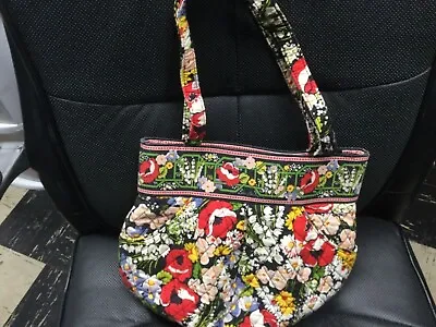 Vera Bradley MORGAN Poppy Fields Purse Handbag • $29.99