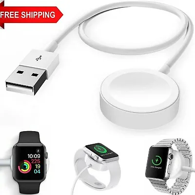 Watch Charger For Apple Watch Series 6 SE 5 4 3 2 1 USB A Watch Charging Cable • £3.87