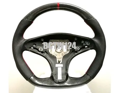 Carbon Steering Wheel Mercedes W204 C63 08~11 New Leather AMG Exchange RED RING • $699