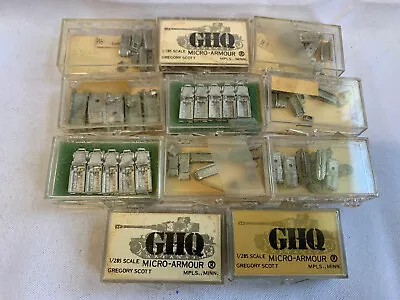 GHQ 1/285 Scale Models Micro-Armour Metal Miniatures Scenic Dioramas Wargames • $49.95