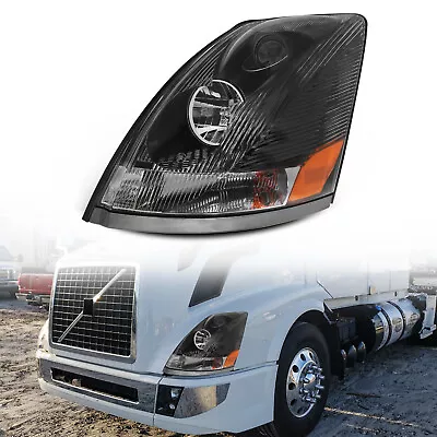 Driver Headlight W/ Black Bezel  For 2004-2017 Volvo VN/VNL Truck Left Side LH  • $125.99