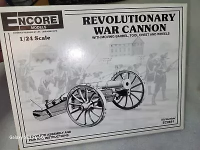 Encore Models Revolutionary War Cannon 1/24 #EC9691 • $16.99