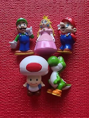 Vintage Nintendo Mario Bros Figure Mars Chocolate Set Germany NES Rare Promo GB  • $65