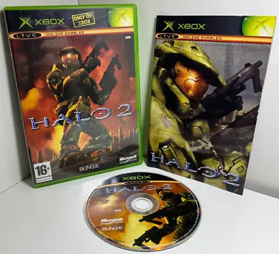 NEAR MINT  (XBOX) Halo 2 - Same Day Dispatched - UK PAL • £9.97