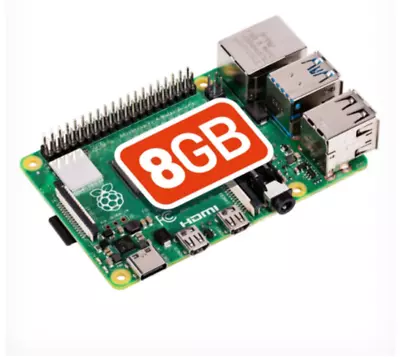 Raspberry Pi 4 Model B 8GB Board • $152.15