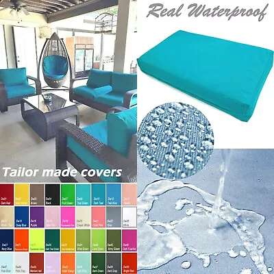 TAILOR MADE COVER*Patio Bench Cushion Waterproof Outdoor Swing Sofa Daybed Dw10 • £65.61