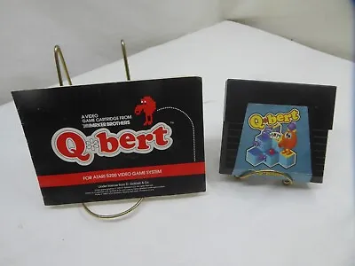 Qbert (Atari 5200 1983) With Manual Tested & Working • $13