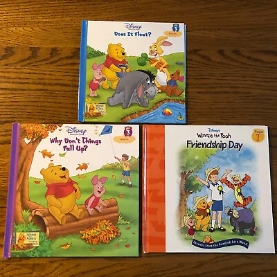 Lot Of 3 Disney's Winnie The Pooh Books • $9