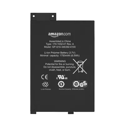 New OEM Replacement Battery 1750mAh For Amazon Kindle 3 3G Wi-Fi 170-1032-00  • $19.99