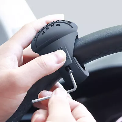 Black 360° Rotation Car Steering Wheel Booster Ball Tool Parts Auto Accessories • $12.18