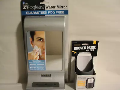 Fogless Mirror And Shower Drink Holder • $23.99