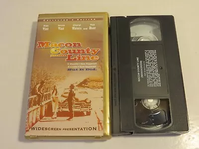 Macon County Line Collector Edtion Clamshell Case Widescreen Home Video Vhs • $6.99
