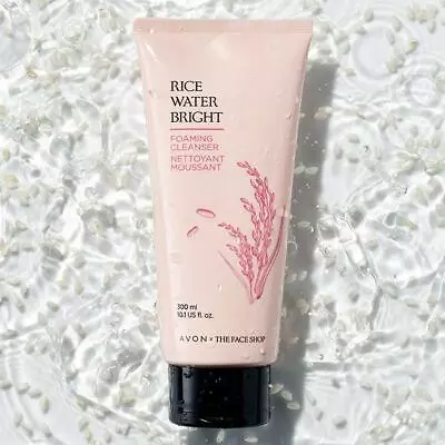 The Face  Shop Rice Water Bright Foaming Cleanser 10.1 Fl Oz By Avon Free Shipp. • $17.08