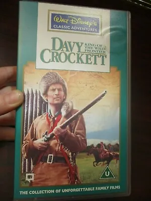 Walt Disney Classic Adventure Davy Crockett  VHS Video Tape (NEW SEALED) • £7.99