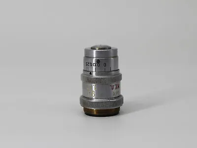 LOMO Microscope Objective 90x 1.25 Collar Ring Gelatin Immersion RMS #VN6 • $79.99