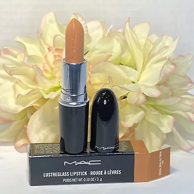 MAC Lustreglass Lipstick - 541 Mars To Your Venus - Full Size New In Box FreeSh • $17.95