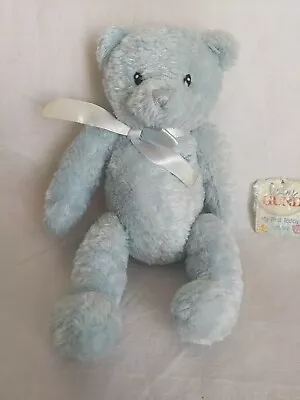 Baby Gund My First Teddy Bear Lovey Blue 58129 Stuffed Animal  9  Small • $10.90
