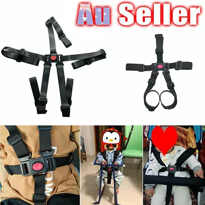 $11.85 • Buy 5 Point Belt Car Children Buggy Stroller Baby Safe Strap High Harness Pram Chair