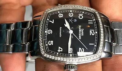 Daniel Jean Richard Ksa Saudi  Logo Diamonds Bezel Automatic Mens Watch • $2400