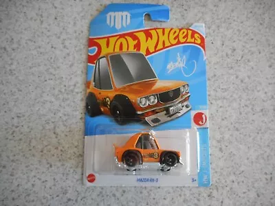 2024 Hot Wheels Die Cast Hw Japan Imports Mad Mike Mazda Rx-3 Car 156 • $9.99