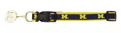 Sporty K9 NCAA Michigan Wolverines Reflective Dog Collar • $6.99