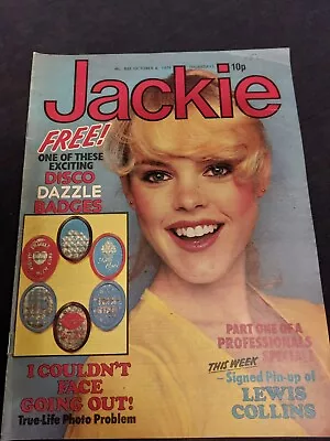 Vintage JACKIE Magazine 6th OCTOBER 1979 Lewis Collins Leif Garrett JK741 • £14