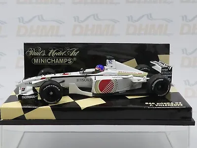 Minichamps 1:43 Jacques Villeneuve BAR 03 F1 2001 400010010 • £25