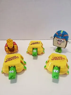 Vintage McDonalds Changeables Transformers Happy Meal Dinos Toys LOT Of 5 • $20.99