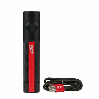 Milwaukee 2011R 500 Lumens Rechargeable Flashlight Magnet 8723-2 8597-3 • $33.95