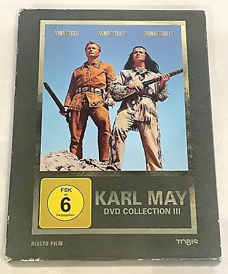 Karl May - DVD Collection III (Winnetou 1-3) / Can Be Played With English Audio • £19.95