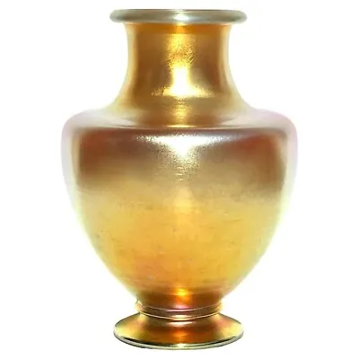 Monumental Louis Comfort Tiffany Studios Favrile Vase • $8000