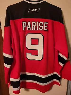 $50 • Buy Zach Parise, New Jersey Devils, Reebok, Jersey, Size 2XL