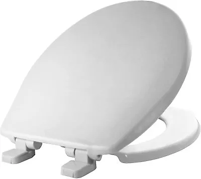 Mayfair Round Closed Front Slow Close Plastic Toilet Seat White • $37.61