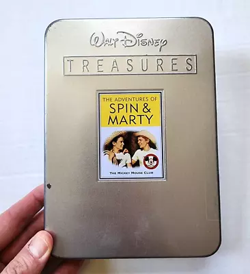The Walt Disney Treasures The Adventures Of Spin & Marty DVD Set Tin Case 2005 • $24.99