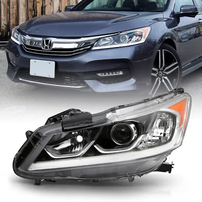 LEFT DRIVER SIDE DRL Projector Headlight For 16-17 Honda Accord LED Lamp Model • $149.99