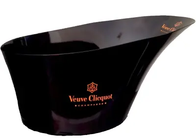 Veuve Clicquot Champagne Double Magnum Cooler Metal Rare Black Colour Boxed • £399.99