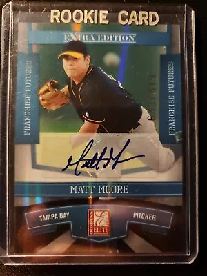 2010 Donruss Elite Extra Edition /819 Matt Moore #15 Auto • $4.99