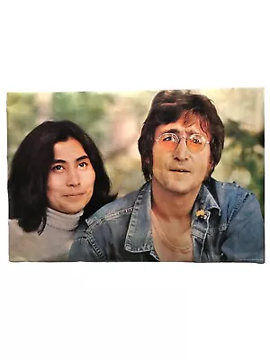 Vintage Yoko Ono & John Lennon Poster 1978 - Original By Pace Minerva Cat No.97 • $62.16