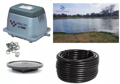 NEW Hiblow Small Fish Pond / Septic Aeration Kits Up To 24000 GAL Or 1/2 Acre!! • $335.99