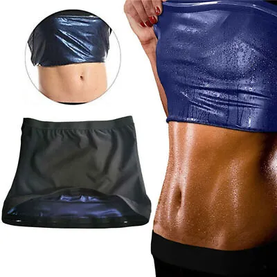$8.24 • Buy Fitness Heat Trapping Sweat Enhancing Vest Compression Waist Slimming Top
