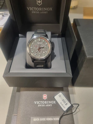 £219 • Buy Victorinox Alliance Sport Chronograph Watch 241818 Swiss Army 44mm Quartz 10 ATM