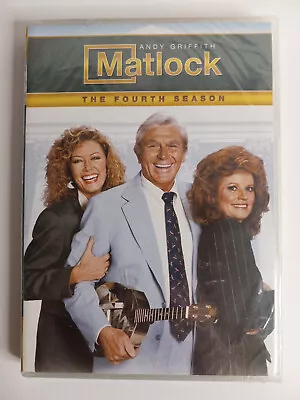 Matlock: The Fourth Season (6-Disc DVD Set 2010) SEALED • $15