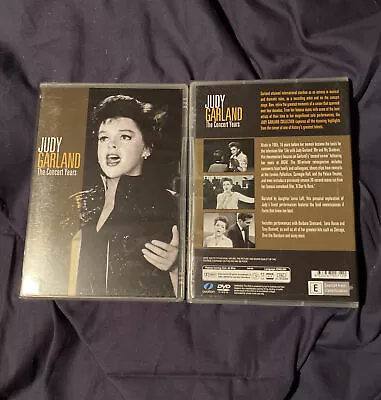 Judy Garland - The Concert Years (DVD) Region 0 Classic Black White New & Sealed • $12.47