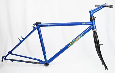 Vintage Gary Fisher HK-II Cro-Mo Steel MTB Bike Frame/Fork W/ Stem & Bar 17  • $239.98