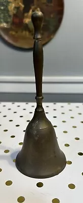 Vintage Tall Brass Bell Made In India 6” Patina • $10